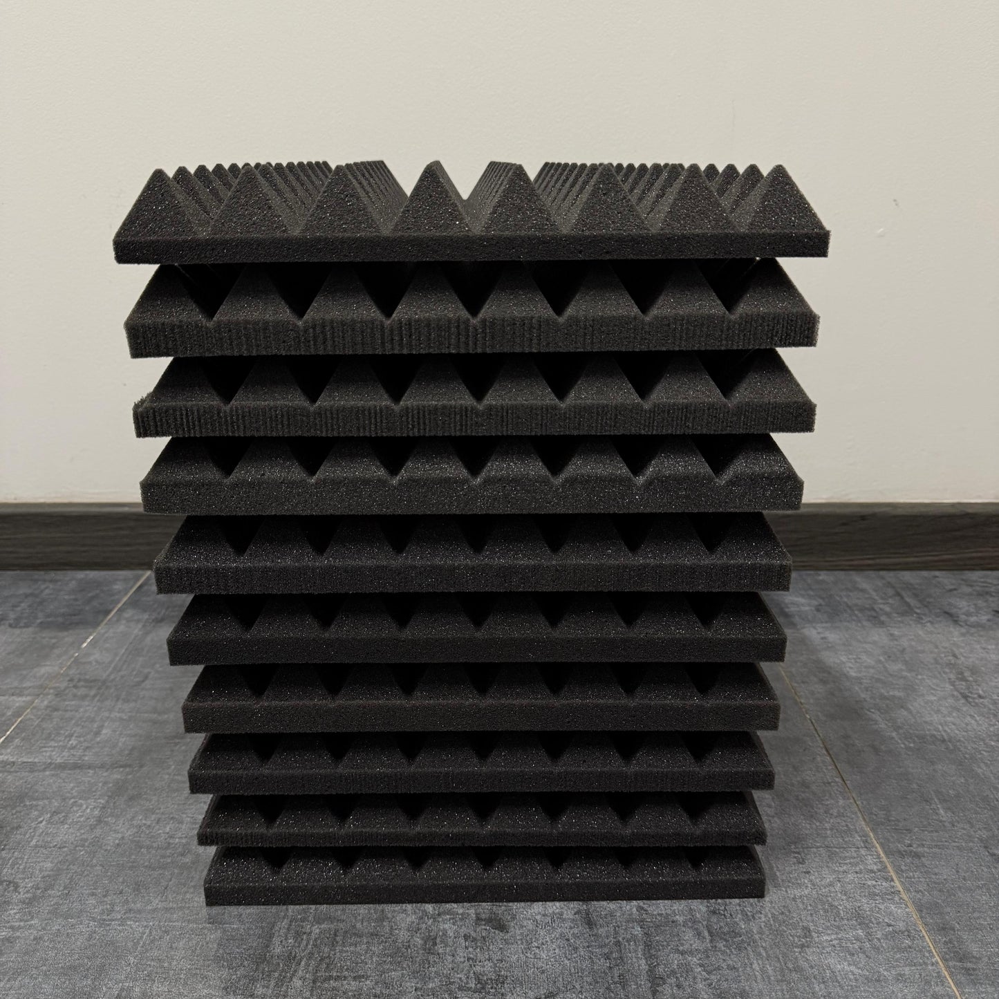 Pack x10 Palmeta Espuma Acústica Piramidal (32x32)