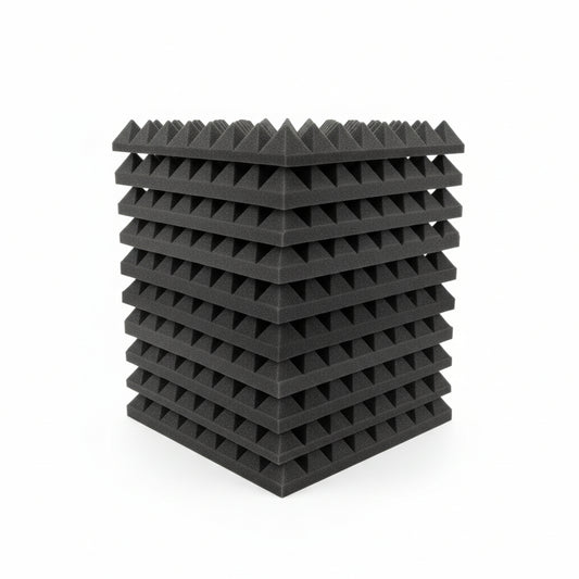 Pack x10 Palmeta Espuma Acústica Piramidal (32x32)