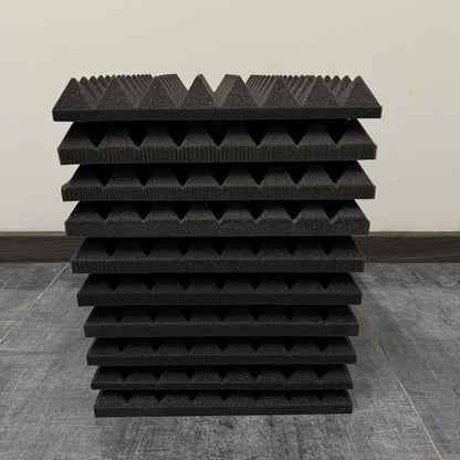Pack x10 Palmeta Espuma Acústica Piramidal (32x32)