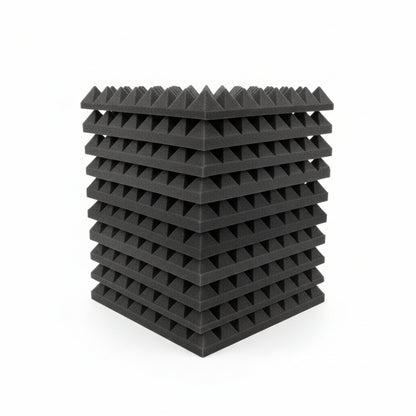 Pack x10 Palmeta Espuma Acústica Piramidal (32x32)