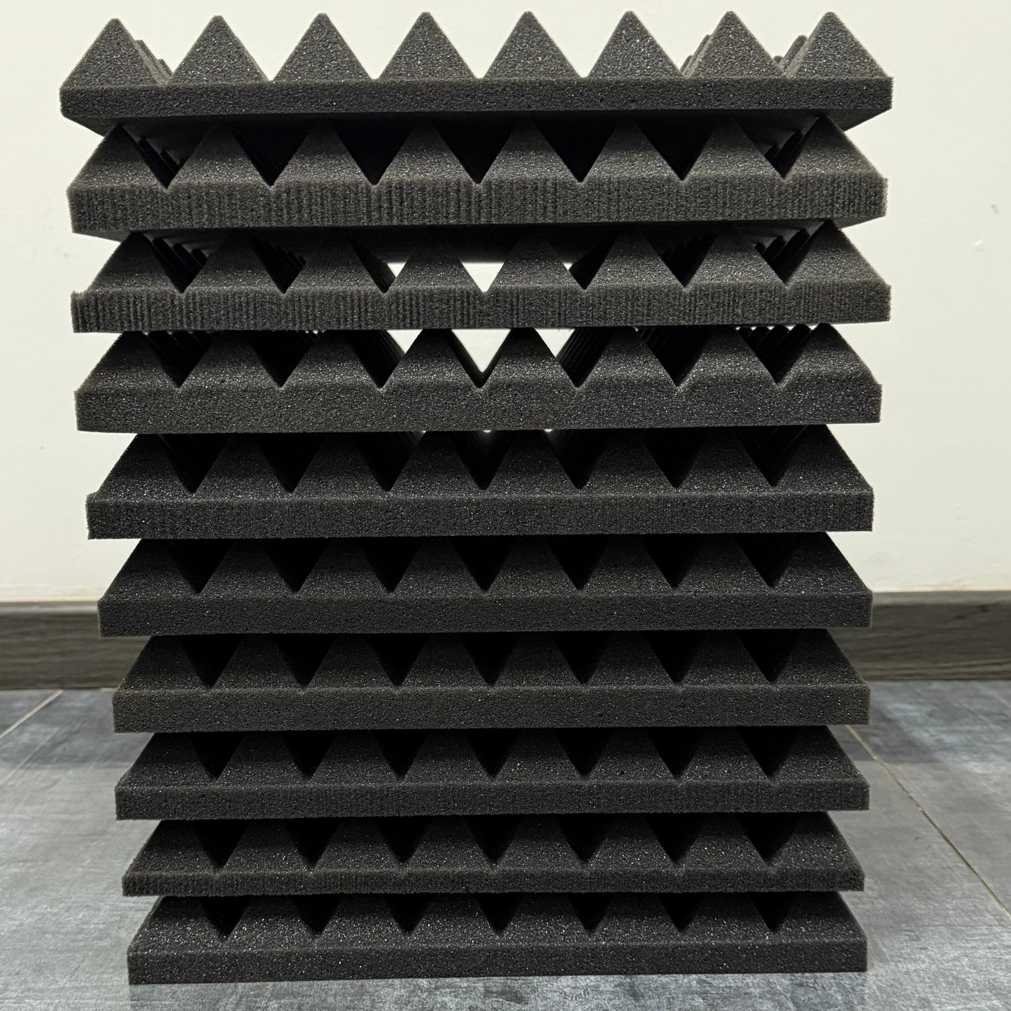 Pack x10 Palmeta Espuma Acústica Piramidal (32x32)