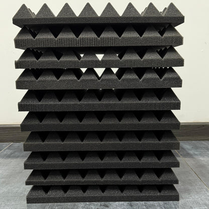 Pack x10 Palmeta Espuma Acústica Piramidal (32x32)