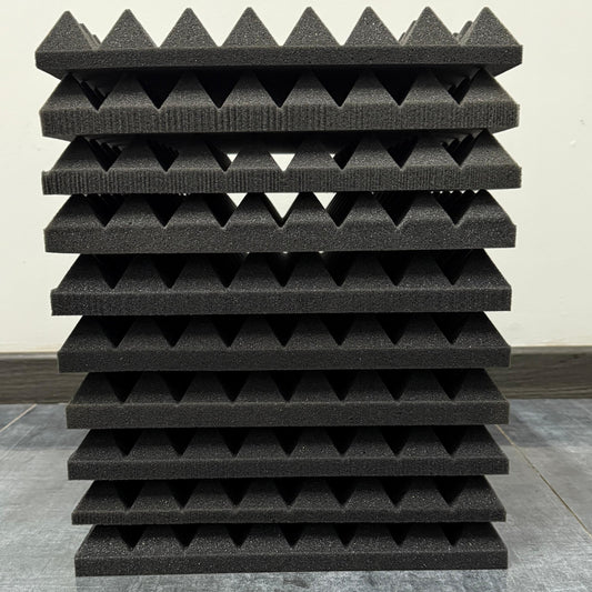 Pack x10 Palmeta Espuma Acústica Piramidal (32x32)