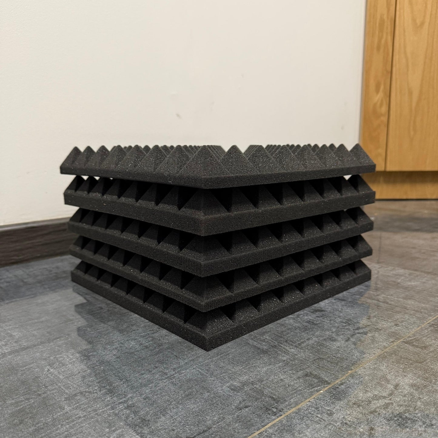 Pack x5 Palmeta Acústica Piramidal (32x32)