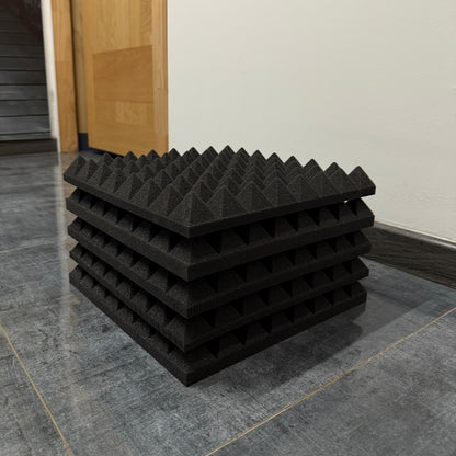 Pack x5 Palmeta Acústica Piramidal (32x32)