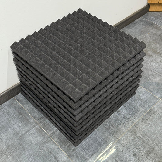 Pack x10 Palmeta Espuma Acústica Piramidal (48x48)