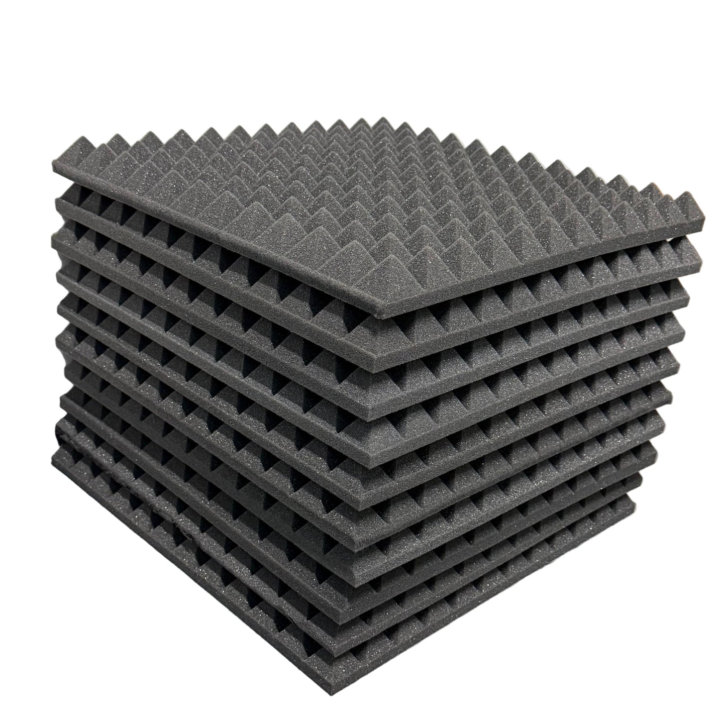 Pack x10 Palmeta Espuma Acústica Piramidal (48x48)