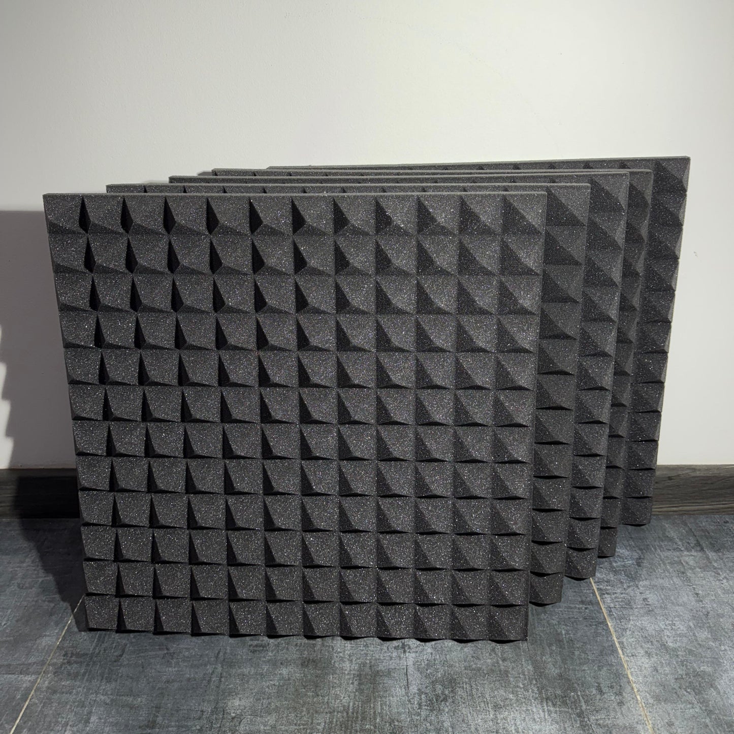 Pack x5 Palmeta Acústica Piramidal (48x48)