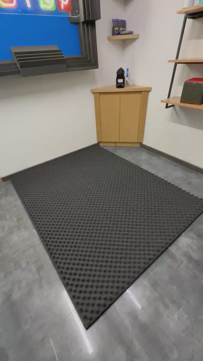 Espuma Acústica Caja de Huevo